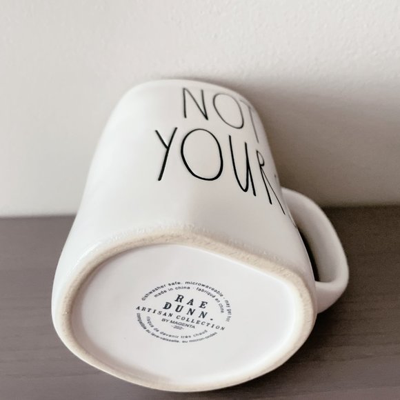 Rae Dunn Artisan Collection Ceramic mug NWOT coffee mug mine - Picture 6 of 9